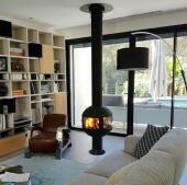 Дровяной камин Agorafocus 630 на основании в Владивостоке