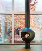 Газовый камин Bathyscafocus на основании в Владивостоке