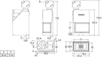 Чертеж для MA 285 S SL PLUS