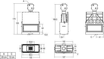 Чертеж для MA 263 B SL PLUS