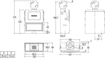 Чертеж для MA 263 SL PLUS