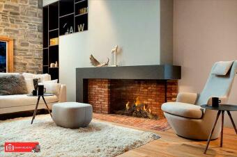 Каминная топка Kalfire GP110/75C (L/R) (Fairo ECO-prestige 110/75) в Владивостоке