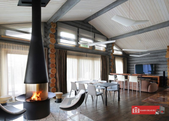 Центральный дровяной камин Filiofocus 1600 со стеклом  в Владивостоке