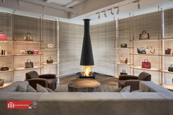 Центральный дровяной камин Filiofocus 2000 со стеклом  в Владивостоке