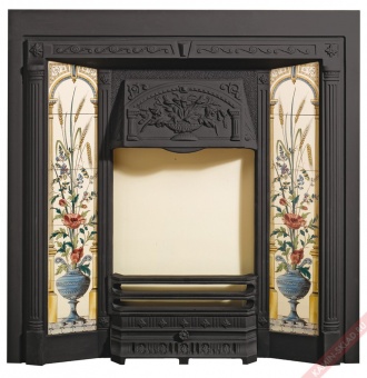 Poppy & Wheatsheaf Tiled Fireplace в Владивостоке