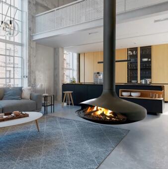 Подвесной газовый камин Gyrofocus в Владивостоке