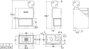Чертеж для MA 283 S SL PLUS