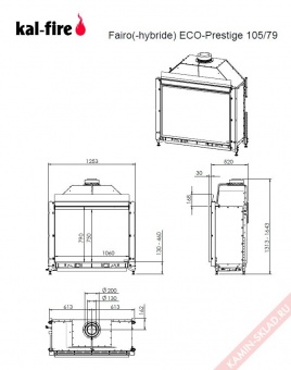Чертеж для Fairo ECO-prestige 105-79