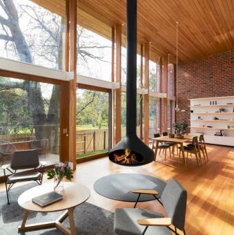 Подвесной дровяной камин Ergofocus в Владивостоке