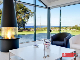 Центральный дровяной камин Filiofocus 1600 со стеклом  в Владивостоке