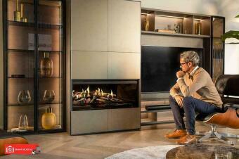 Каминная топка Kalfire E-one 100F в Владивостоке