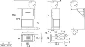 Чертеж для MA 285 D SL PLUS